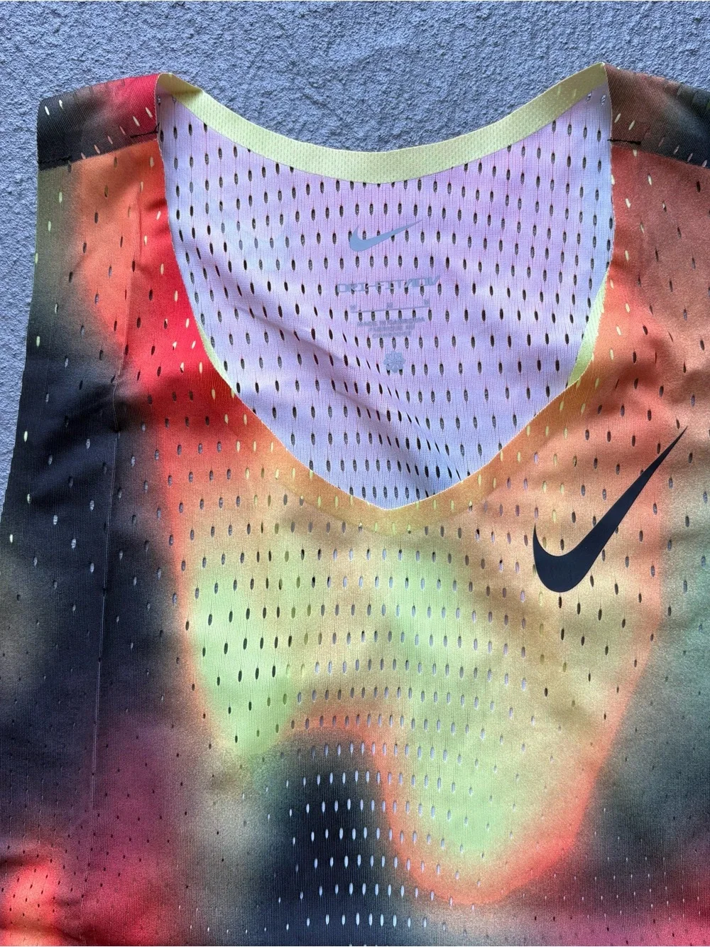 Nike DRI-FIT ADV Aeroswift Elite Entry Running Singlet Men Size M $100 Tank Top